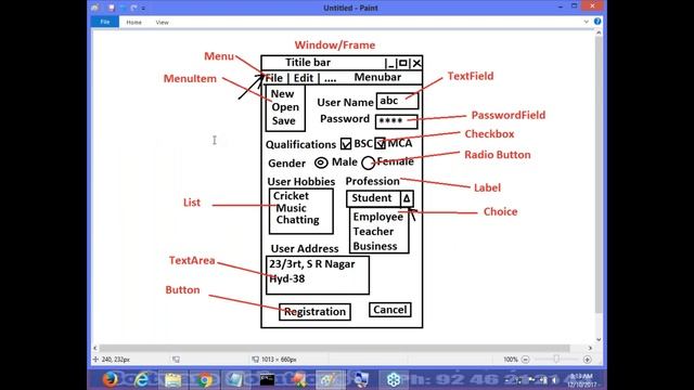 Core Java || " GUI [AWT & SWING ]" || Part - 1 by Nagoor Babu Sir смотреть онлайн