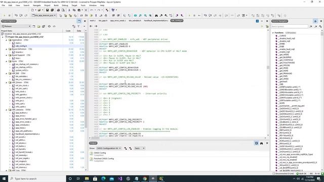 How to Use CMSIS Configurations in Segger Embedded Studio смотреть онлайн