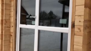 Обзор дома из двойного бруса 71м2. Двойной брус.  Каркасный дом. Строительство домов Казань.