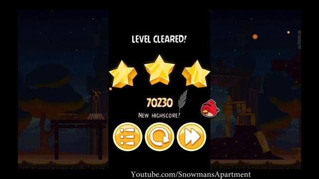 Abra-Ca-Bacon 1-14 Angry Birds Seasons - level 14 Walkthrough 3 Stars (HD) смотреть онлайн