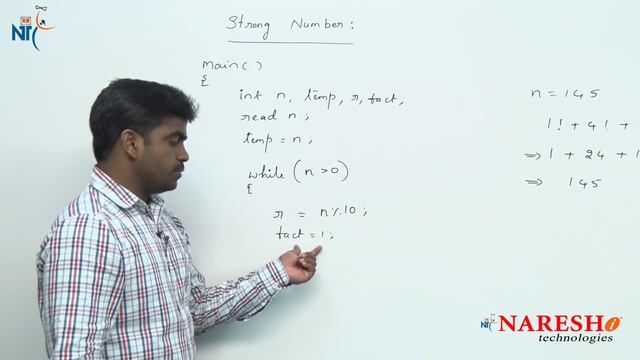 Strong Number Program in C | C Language Tutorial смотреть онлайн