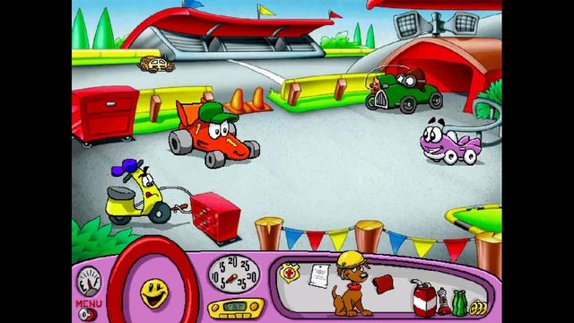 Playing old PC games: Putt-Putt Enters the Race Gameplay Walkthrough Let's play смотреть онлайн