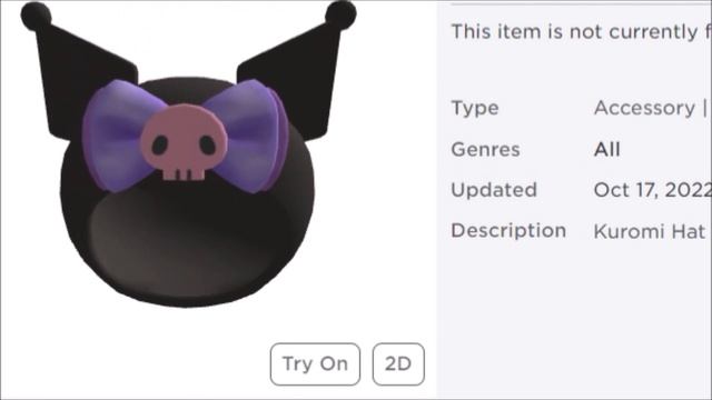 FREE HELLO KITTY CAFE *ROBLOX HALLOWEEN EVENT ITEMS* (KUROMI HAT) COMMING SOON ?? ? смотреть онлайн