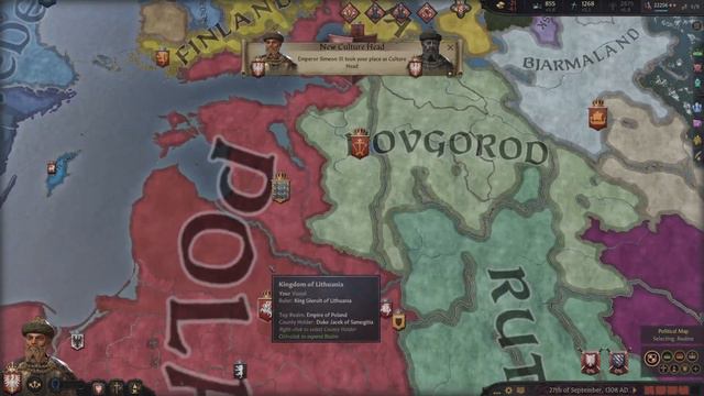 Wymiana Simeonów | Crusader Kings 3 PL Role-Play Polska #18 смотреть онлайн