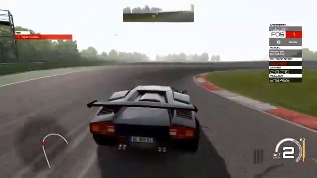 Lamborghini countach vallelunga assetto corsa ( sa tourne mal^^)(PS4)(gameplay volant) смотреть онлайн