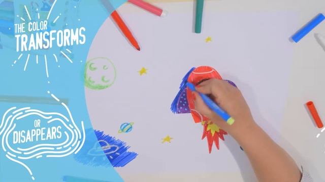 CARIOCA® Magic Фломастеры, меняющие цвет смотреть онлайн
