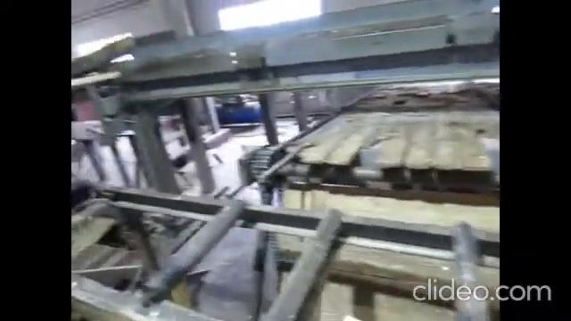 Лесопильная линия: брусующий станок СБ-36 + многопильный ЦРМ-200