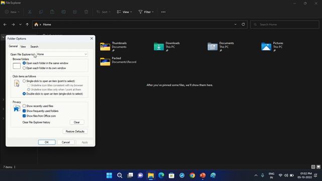 How to Open File Explorer to This PC Windows 11 смотреть онлайн