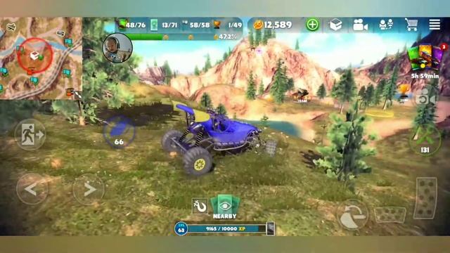 Finding Relic Cars in Snowfield Part #1 - Off the Road - Open World Driving Game смотреть онлайн