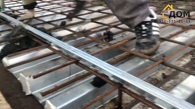 Терраса - бетонная с ограждением, гараж на 2 машины, подпорная стенка. смотреть онлайн