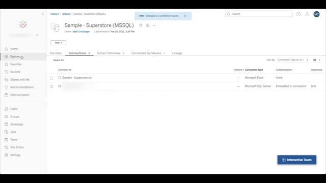How to Update Credentials for Published Multi-Connection Data Sources in Tableau Online смотреть онлайн