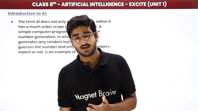 Introduction to AI - Excite | Class 8 Artificial Intelligence Chapter 1 смотреть онлайн