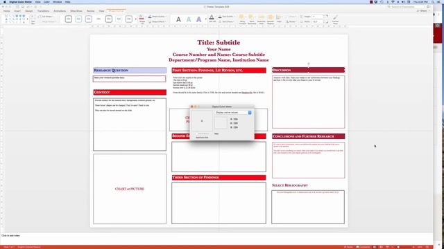 Making a Research Poster with PowerPoint смотреть онлайн