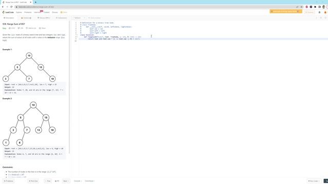 938. Range Sum of BST - Python - One Line смотреть онлайн