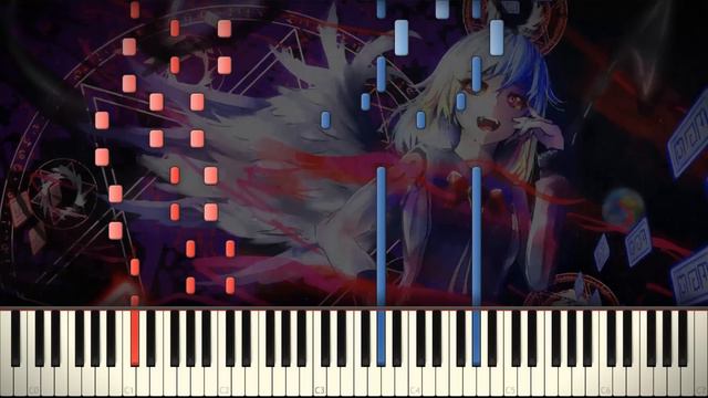 Synthesia: Touhou 15 - The Wheel of Fortune Turning Over | Piano Tutorial | Transcribed by EpreTrol смотреть онлайн