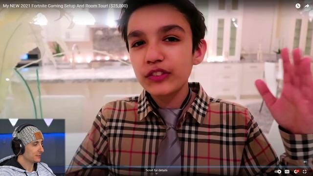 Reacting to Popular Youtuber's Setups Ft. Pokimane & Tfue смотреть онлайн