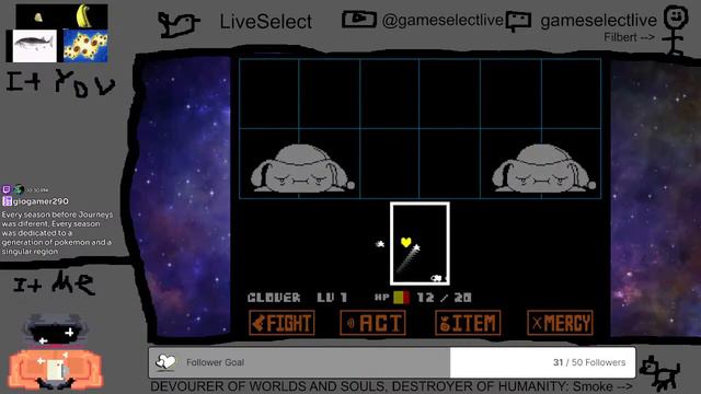 Undertale Yellow Pacifist Route [Stream 2] - Snowdin смотреть онлайн