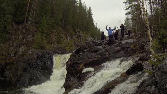 Водопад Кивач. 2 мая 2015 (Поездка в Карелию. Часть 2) смотреть онлайн
