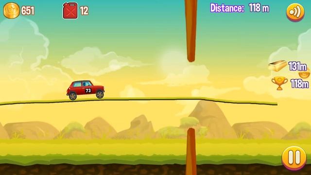 Road Draw - Hill Climb Race Part 2 (by Fun Free Puzzle Games) / Android Gameplay HD смотреть онлайн