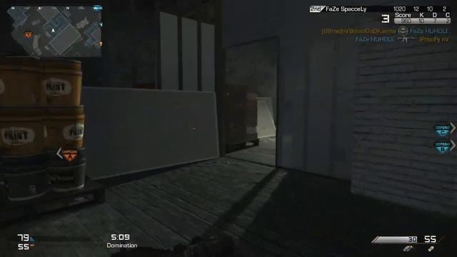 FaZe vs nV - Call of Duty GHOSTS - Listen In #1 смотреть онлайн