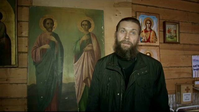 В селе Кумзеро идет восстановление храма святых Флора и Лавра смотреть онлайн