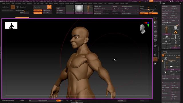 Character creation for games, Blockout Method Part 1 смотреть онлайн
