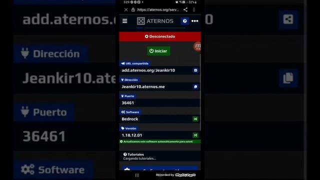 como crear un servidor se minecraft bedrock y java con aternos смотреть онлайн