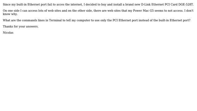 D-Link Ethernet PCI Card DGE-528T