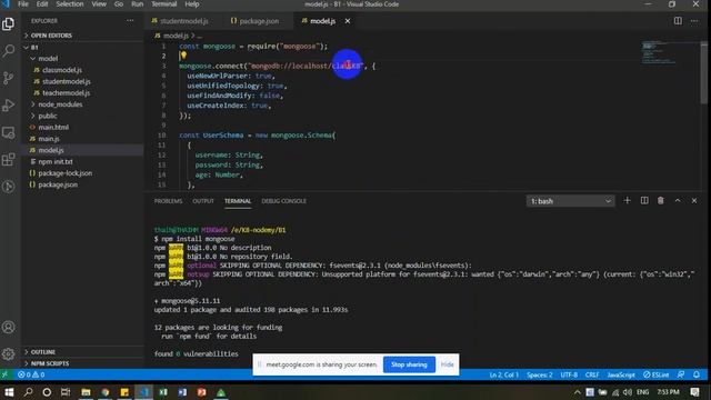 Liên kết mongodb, model.create смотреть онлайн