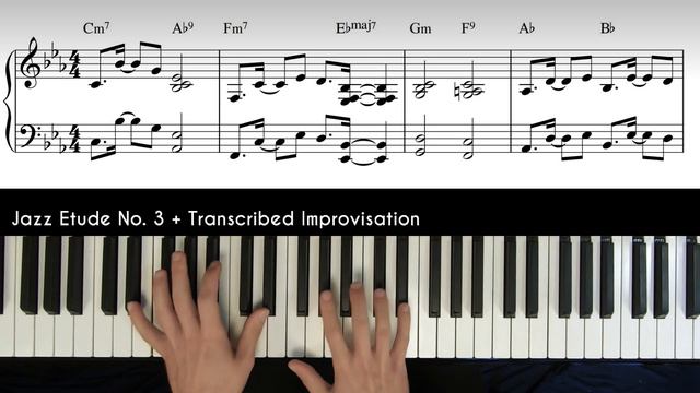 Jazz Etude No. 3 | The Light Side of Jazz Piano (Part 8) смотреть онлайн