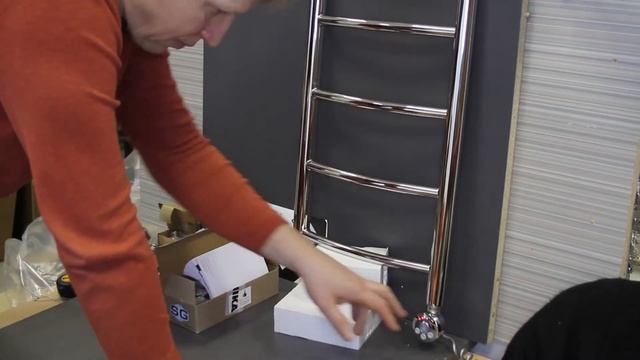 Электрический полотенцесушитель Ника Arc ЛД 800х300 правый тэн, хром смотреть онлайн