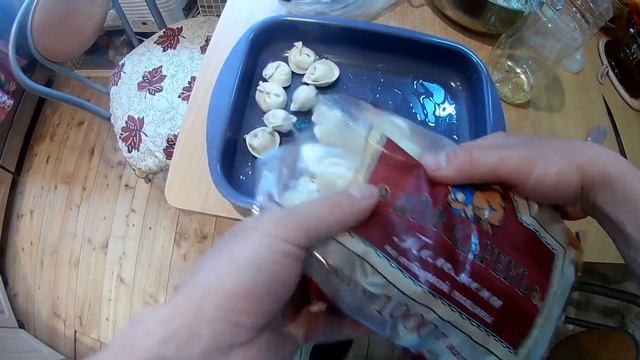 Запеканка из пельменей"Ленивая жена"/Casserole of meat dumplings"Lazy wife"... смотреть онлайн