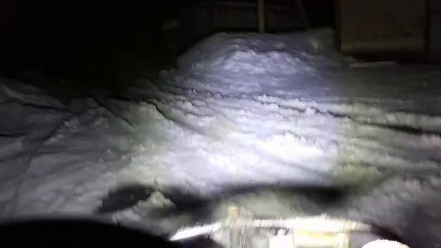 Светодиодная балка на самодельной багги