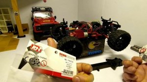 Ремонт Remo Hobby S-Max, замена сервы и центрального привода...