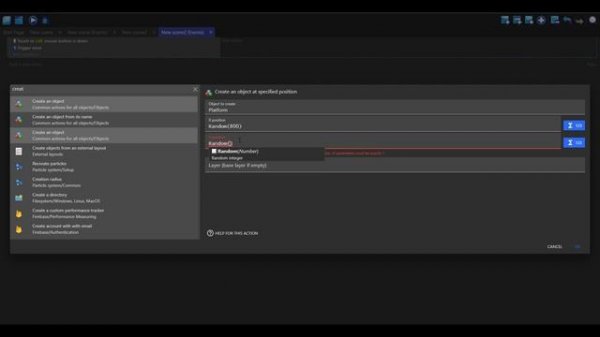 GDevelop 5 Simple Randomness