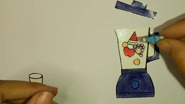 ?Paperdiy? Making fruit juice for teddy ? смотреть онлайн