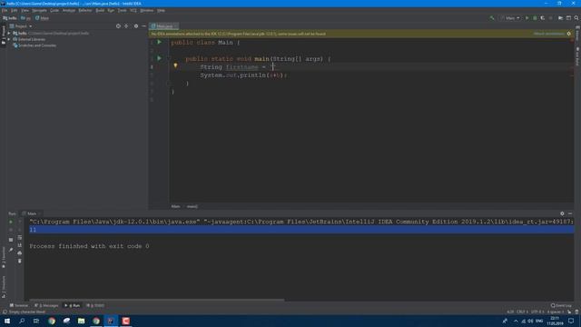 Язык программирования Java - урок №2 (Работа с переменными) смотреть онлайн