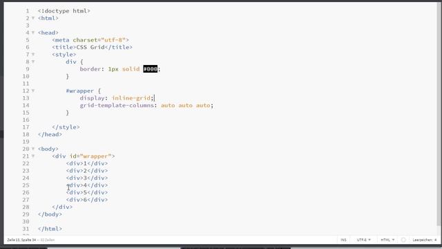 CSS Grid deutsch Teil1 смотреть онлайн