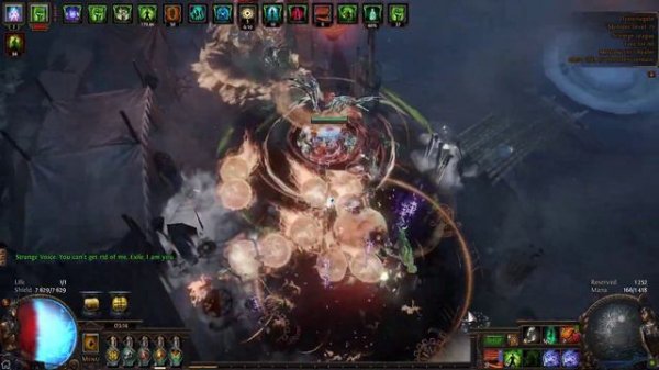 poe 3.16 Подрыв трупа. Отличный урон и выживаемость. DD Necromancer. 25\30 simulacrum #1