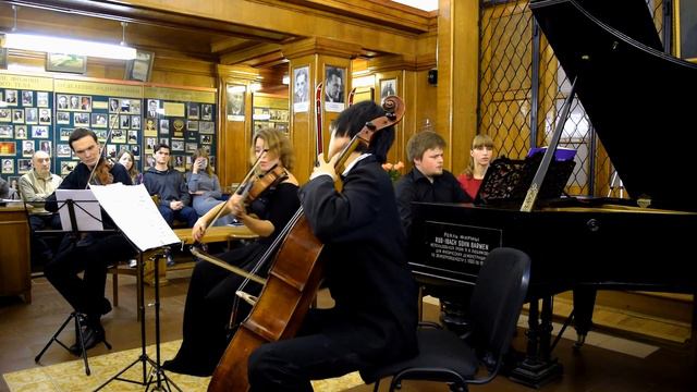 Fauré - Piano Quartet No. 1 - Dubov / Gusev / Tatarintseva / Horie - III (Moscow, 2017)