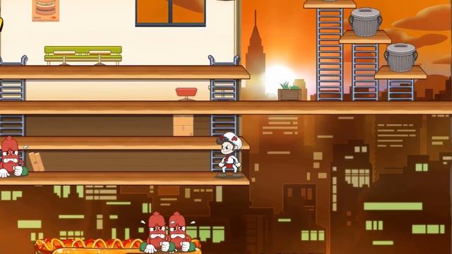 BurgerTime Party! | Gameplay [Nintendo Switch] смотреть онлайн