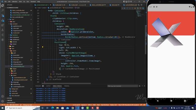 76 - product details ui And Hero Widget part 2 ( Flutter & PHP & MYSQL Ecommerce Arabic) смотреть онлайн