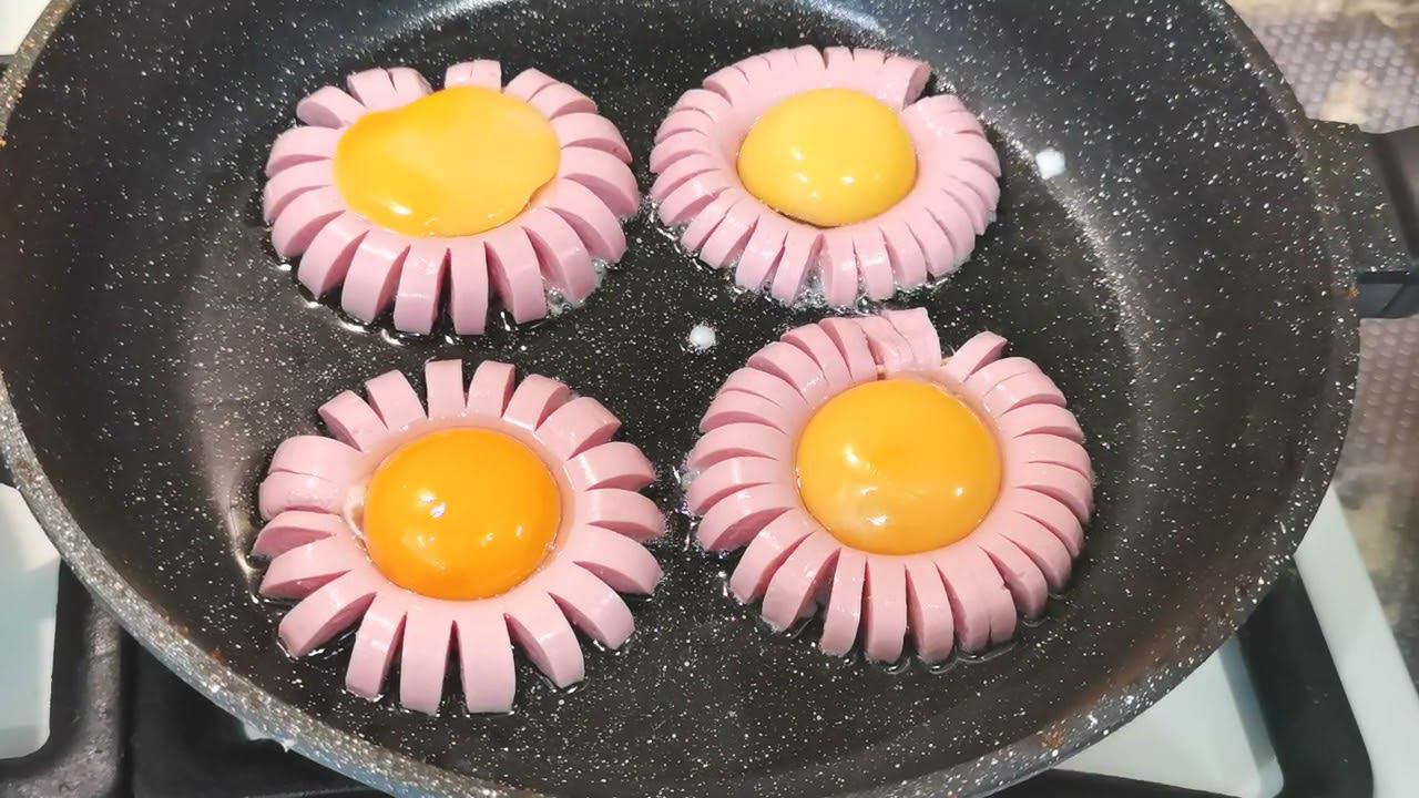 Когда я так готовлю завтрак, дети буквально вылизывают тарелки! Завтрак для ленивых за 5 минут! смотреть онлайн