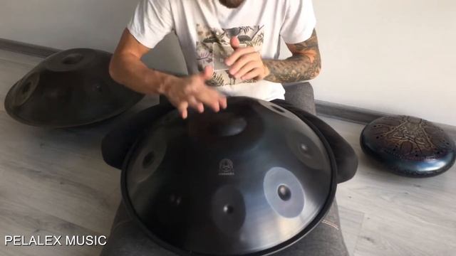 Хэндпан Красивый Ритм - , Игра на Хэндпане, Ритмы на Ханге Музыка Pelalex