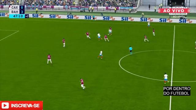 CAXIAS X BAHIA AO VIVO COM IMAGENS - ASSISTA AGORA - JOGO DE HOJE - COPA DO BRASIL - GAMEPLAY смотреть онлайн