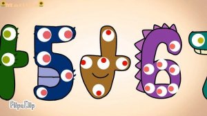 (don't complain about genders please) Endless numbers animation: the new number