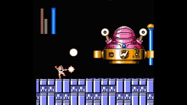 Dendy (Famicom,Nintendo,Nes) 8-bit MegaMan (RockMan) 3 part Dr.Wily stage 5