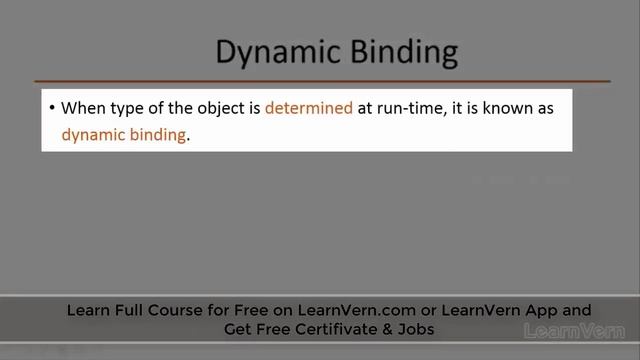 What Is Static and Dynamic Binding In Java? | LearnVern смотреть онлайн