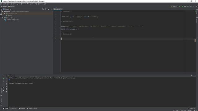 Курс Python 3 _ Списки, словари и множества (1080p) смотреть онлайн