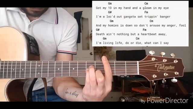 Barre Exercise for beginners-Coolio Gangstas Paradise-chords for beginners смотреть онлайн